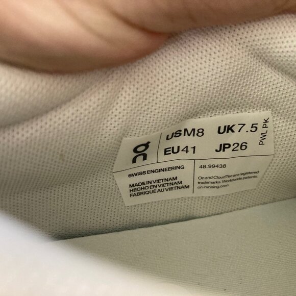 On THE ROGER Centre Court Tennis Sneakers Shoes Roger Federer Size Men's US 8M - Picture 13 of 14